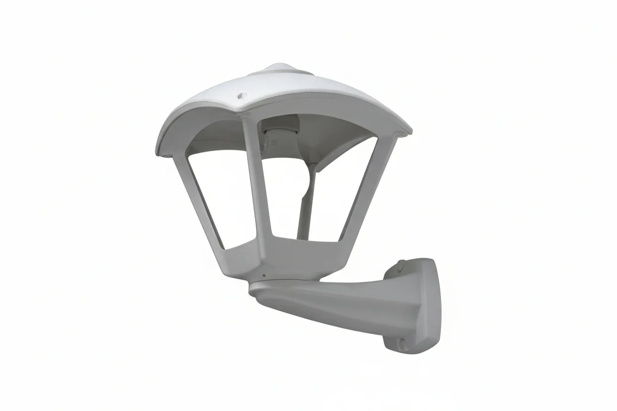 Nardo Dario Black/Grey Wall Light IP55 - Image 2