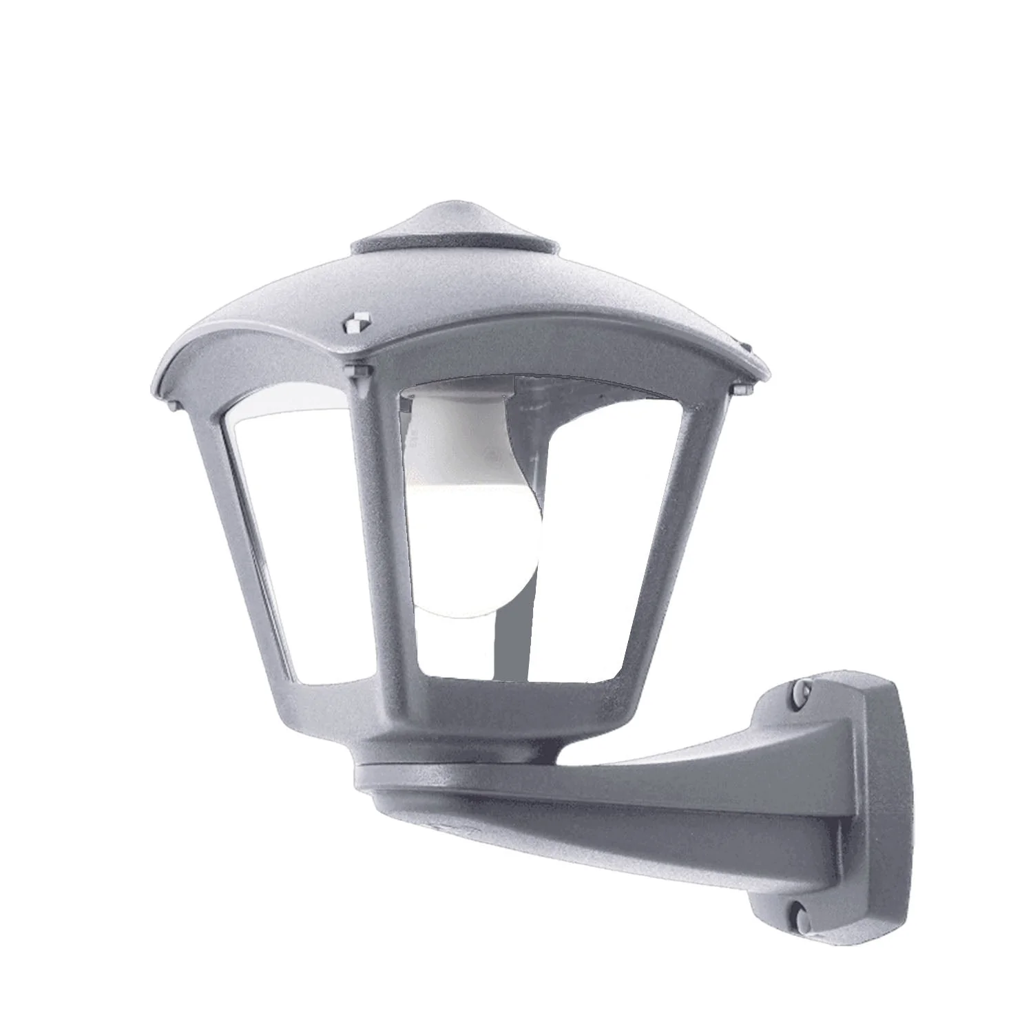 Nardo Roby Black/Grey Outdoor Wall Light IP55 - Image 2