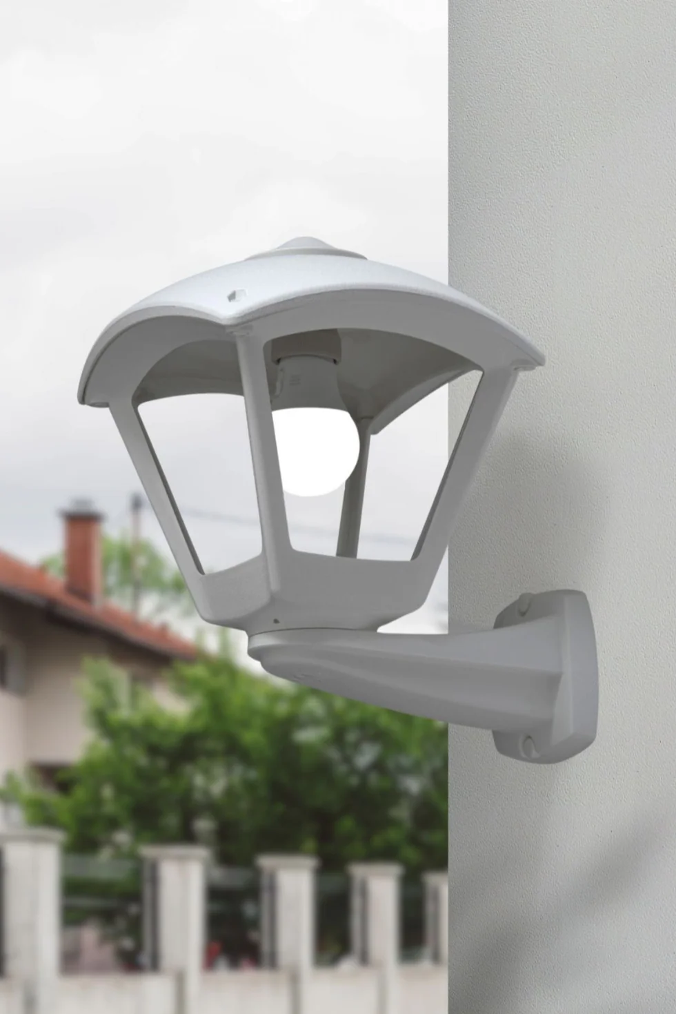 Nardo Roby Black/Grey Outdoor Wall Light IP55 - Image 5