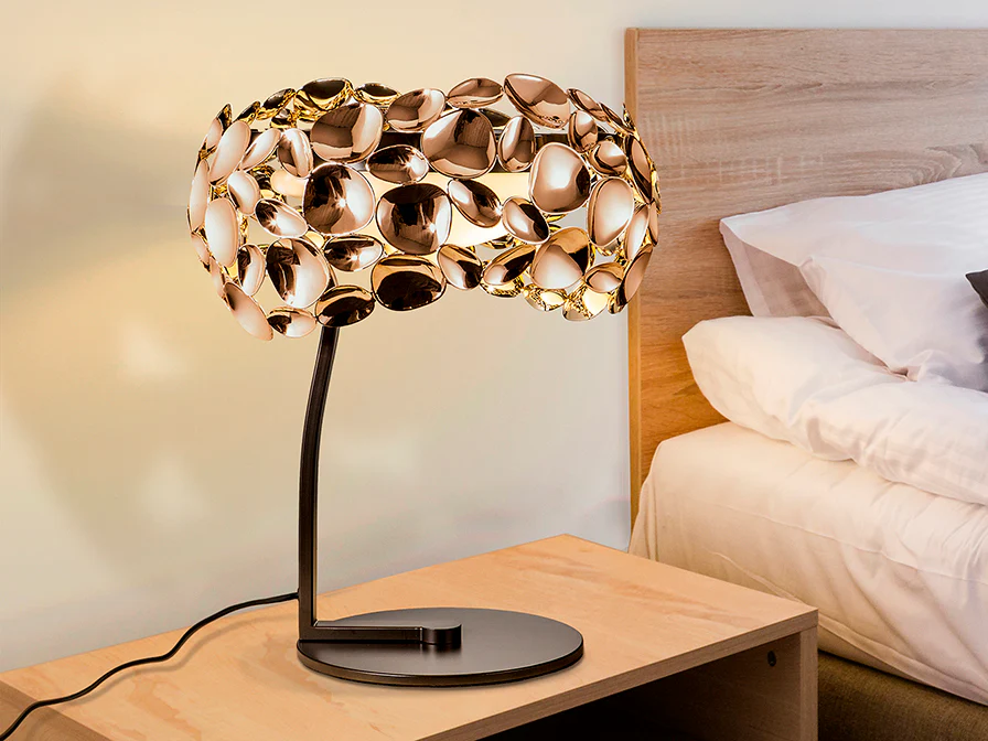 Narisa Table Lamp- Rose Gold Finish - Image 2
