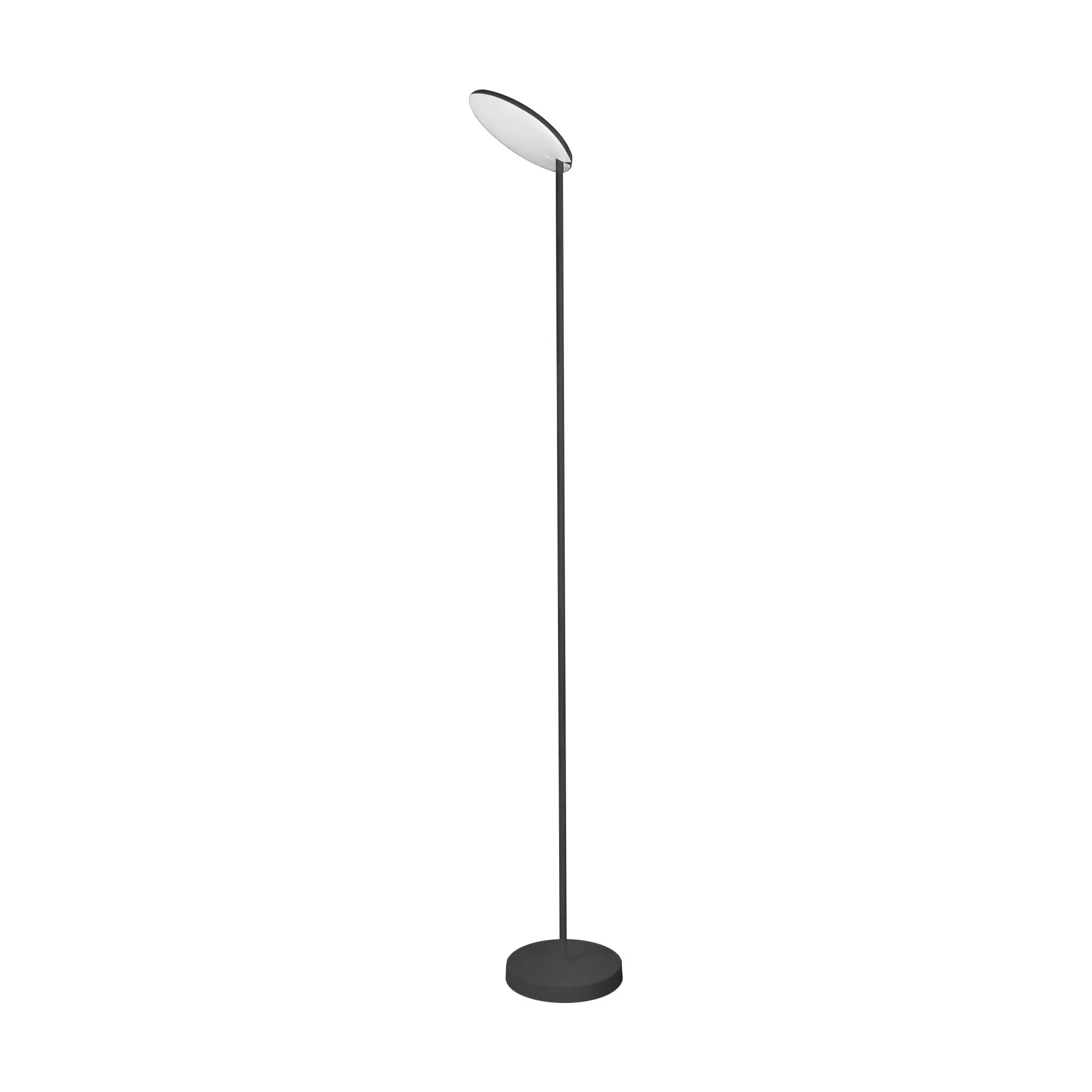 Nassau Floor Lamp Dimmable- White & Black - Image 2