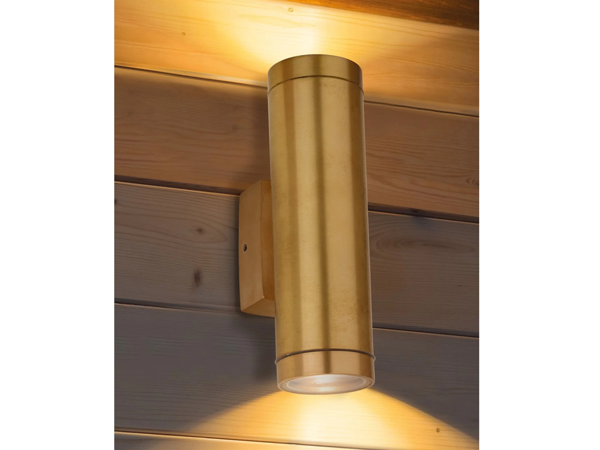 Nautic 1/2 lt Wall Light- Solid Brass - Image 3