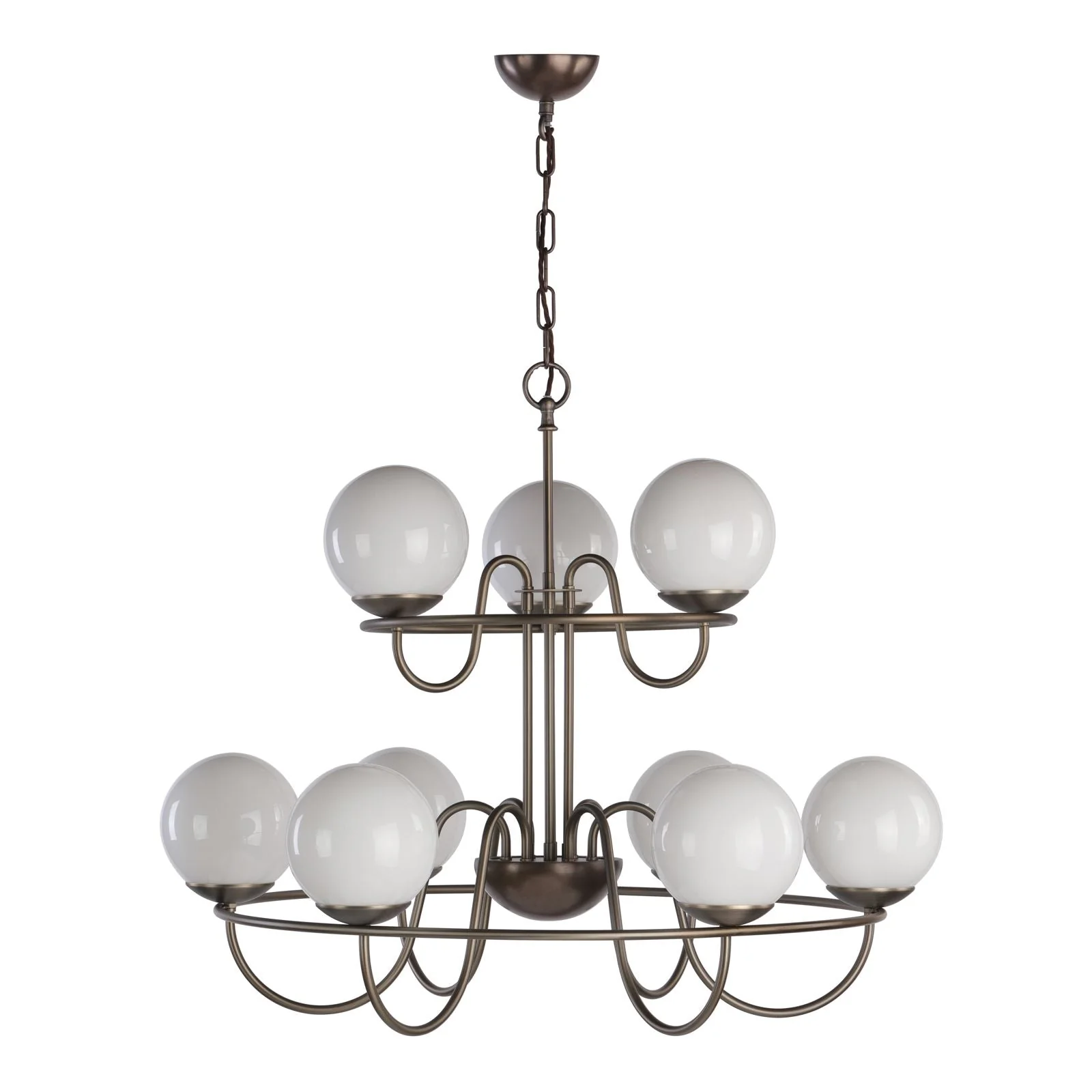 Nebula 9/21Lt Chandelier Antique Brass - Image 2