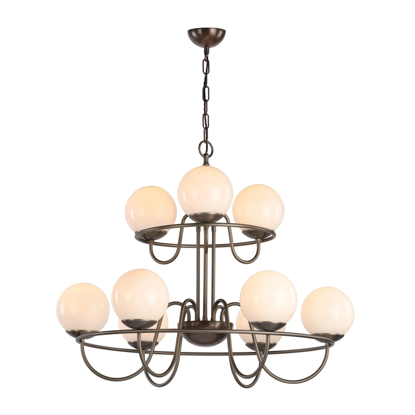 Nebula 9/21Lt Chandelier Antique Brass - Image 3