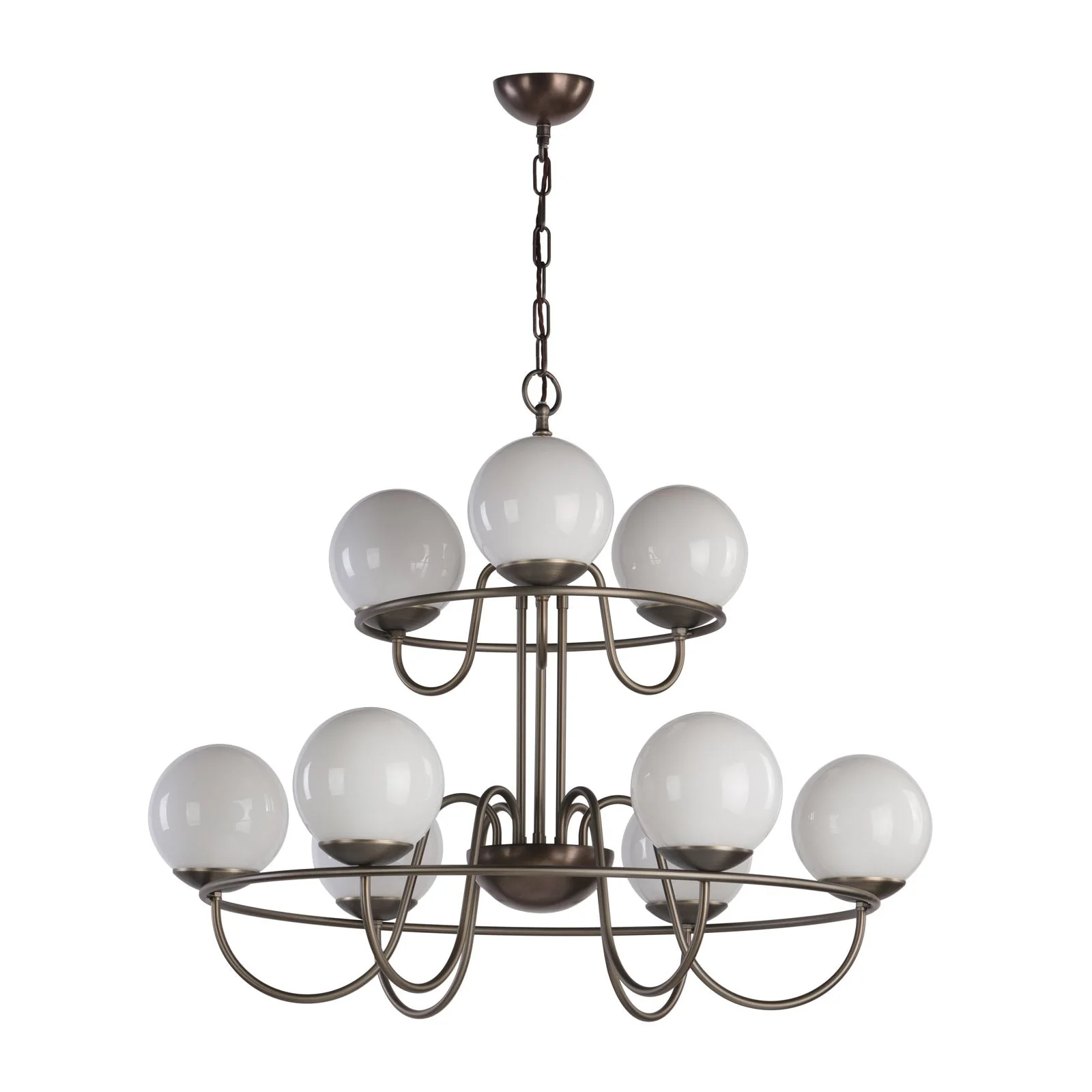 Nebula 9/21Lt Chandelier Antique Brass - Image 4