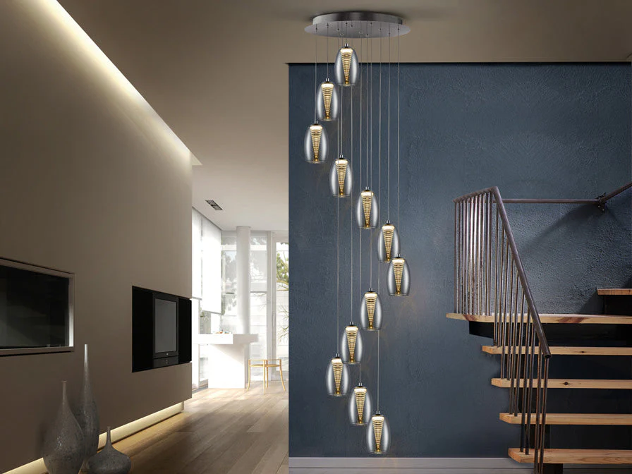 Nebula Lamp 3/5/12L Led Chrome Ip20 Integrated Led - Image 10