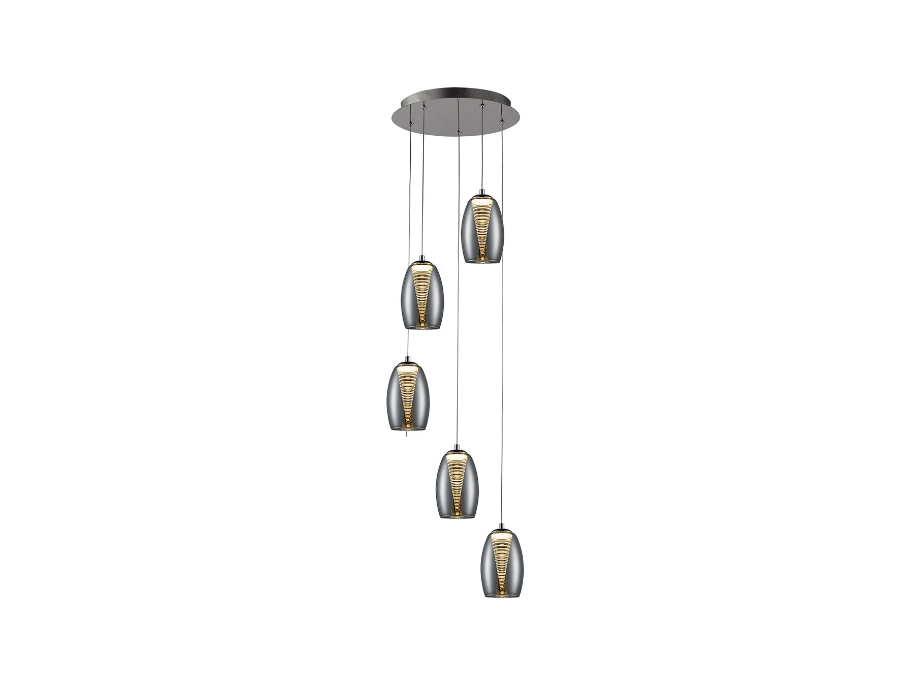 Nebula Lamp 3/5/12L Led Chrome Ip20 Integrated Led - Image 2