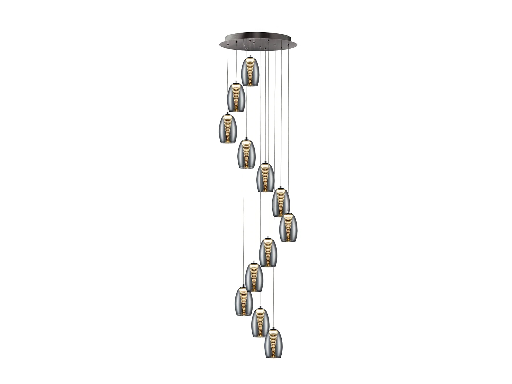 Nebula Lamp 3/5/12L Led Chrome Ip20 Integrated Led - Image 3