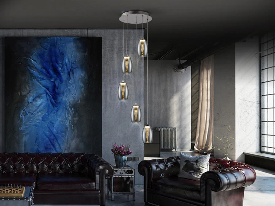 Nebula Lamp 3/5/12L Led Chrome Ip20 Integrated Led - Image 8
