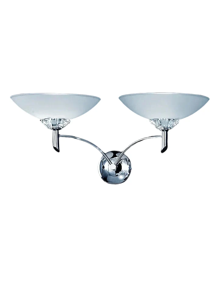 Negroni 1/2Lt Wall Bracket - Chrome/Bronze Finish - Image 3