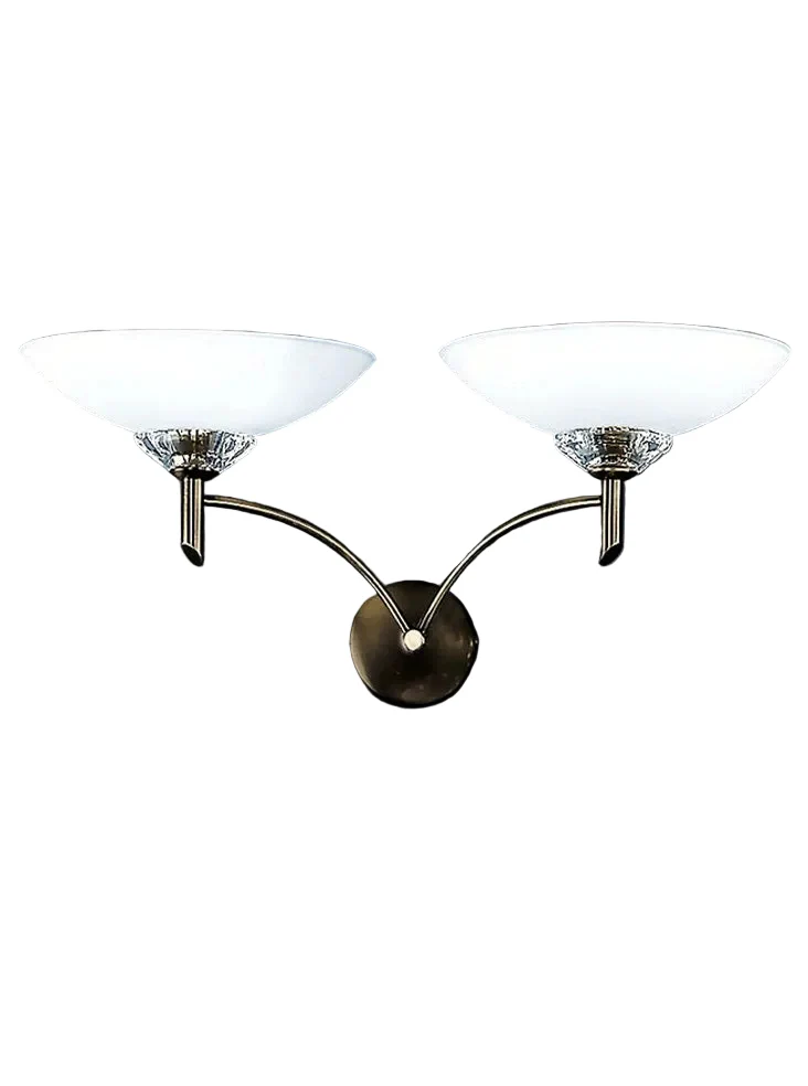 Negroni 1/2Lt Wall Bracket - Chrome/Bronze Finish - Image 4