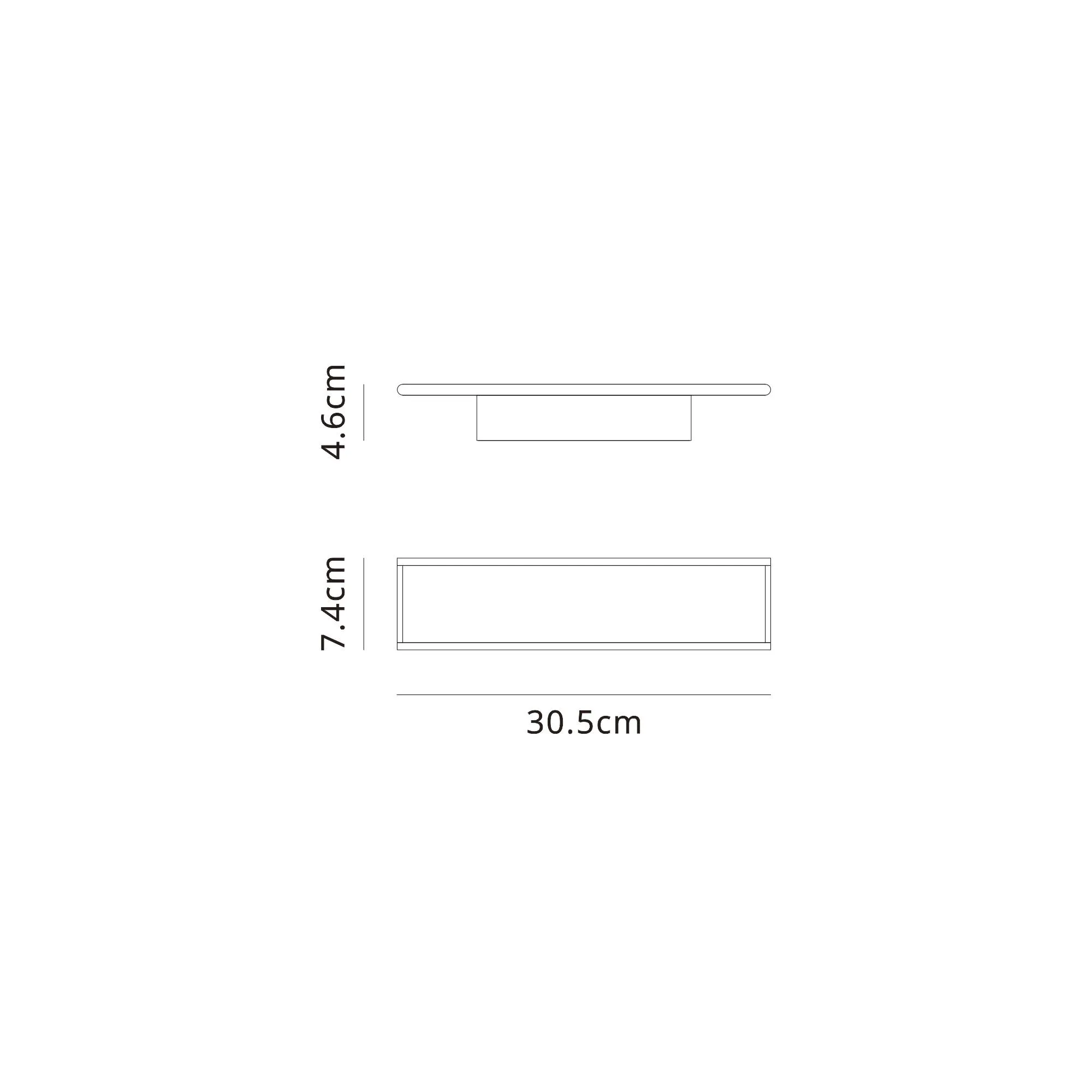 Nelson Small/Large  Linear Wall Light LED, CCT Switchable 2700/3200/4000K 3yrs Warranty - Image 6