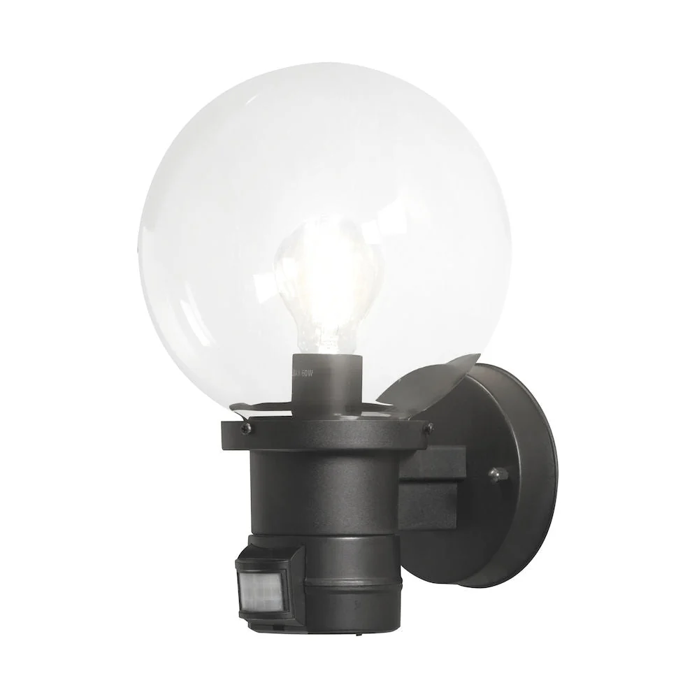 Nemi Up Light PIR Matt White E27 IP44 - Image 2