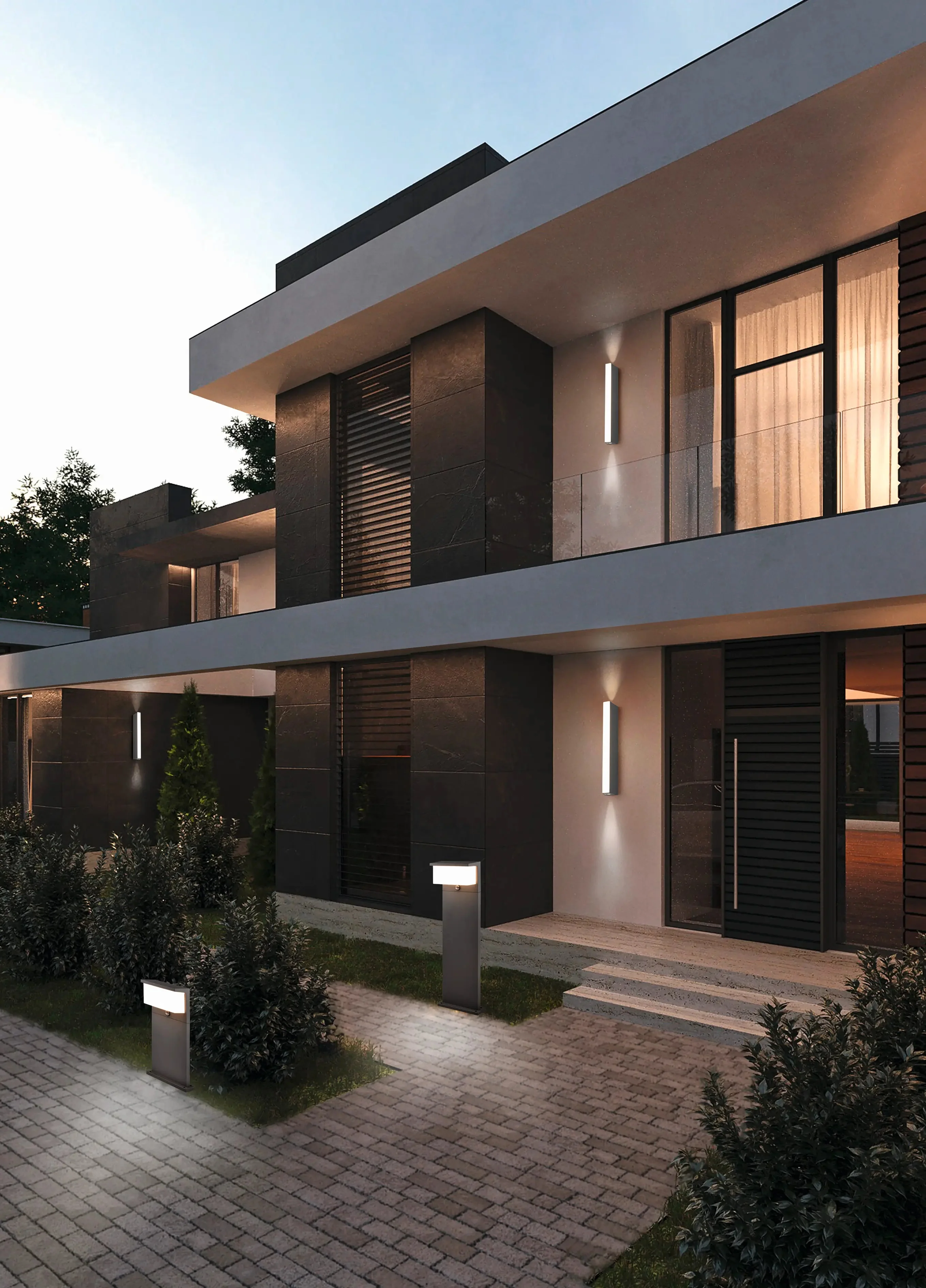 Nestos IP54 Outdoor Post - Small / Large - Image 3