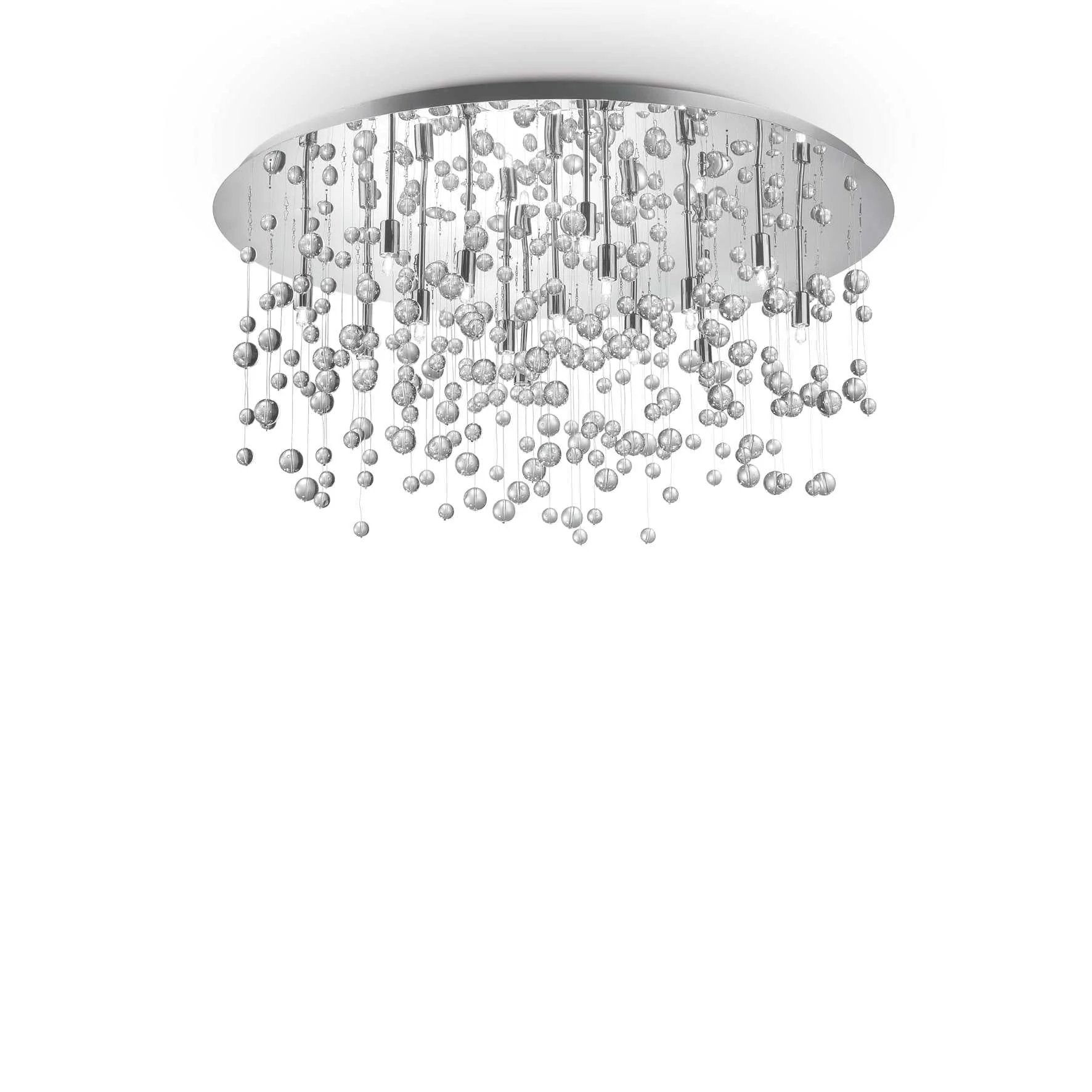 Neve Flush Light Fitting - Chrome Finish - Image 2