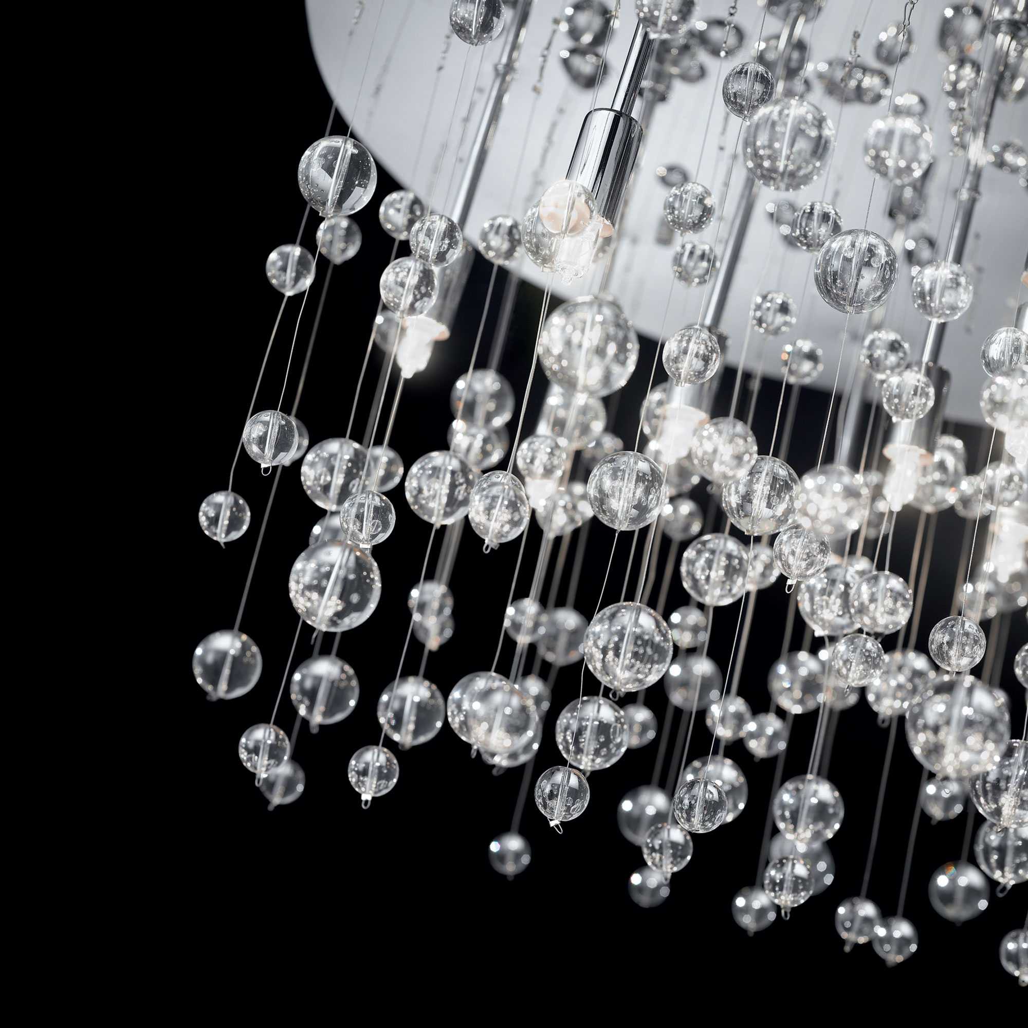 Neve Flush Light Fitting - Chrome Finish - Image 3
