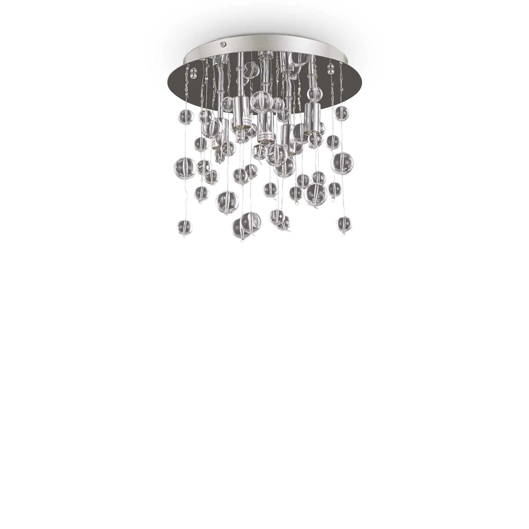 Neve Flush Light Fitting - Chrome Finish - Image 4