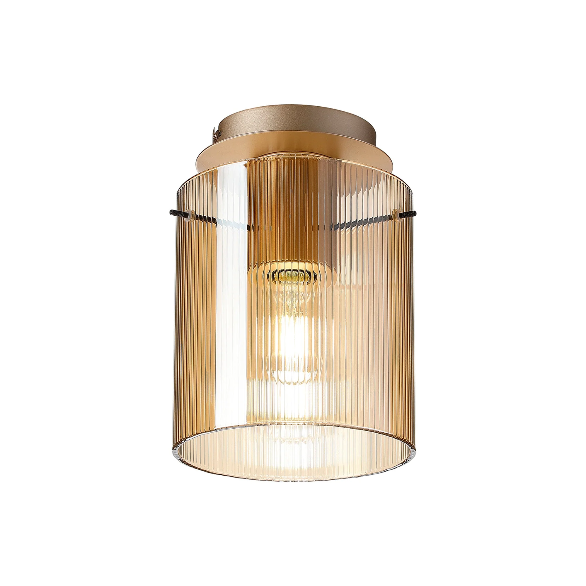 Hailey 1Lt Flush Fitting Narrow Line Glass - Various Colours - Image 4