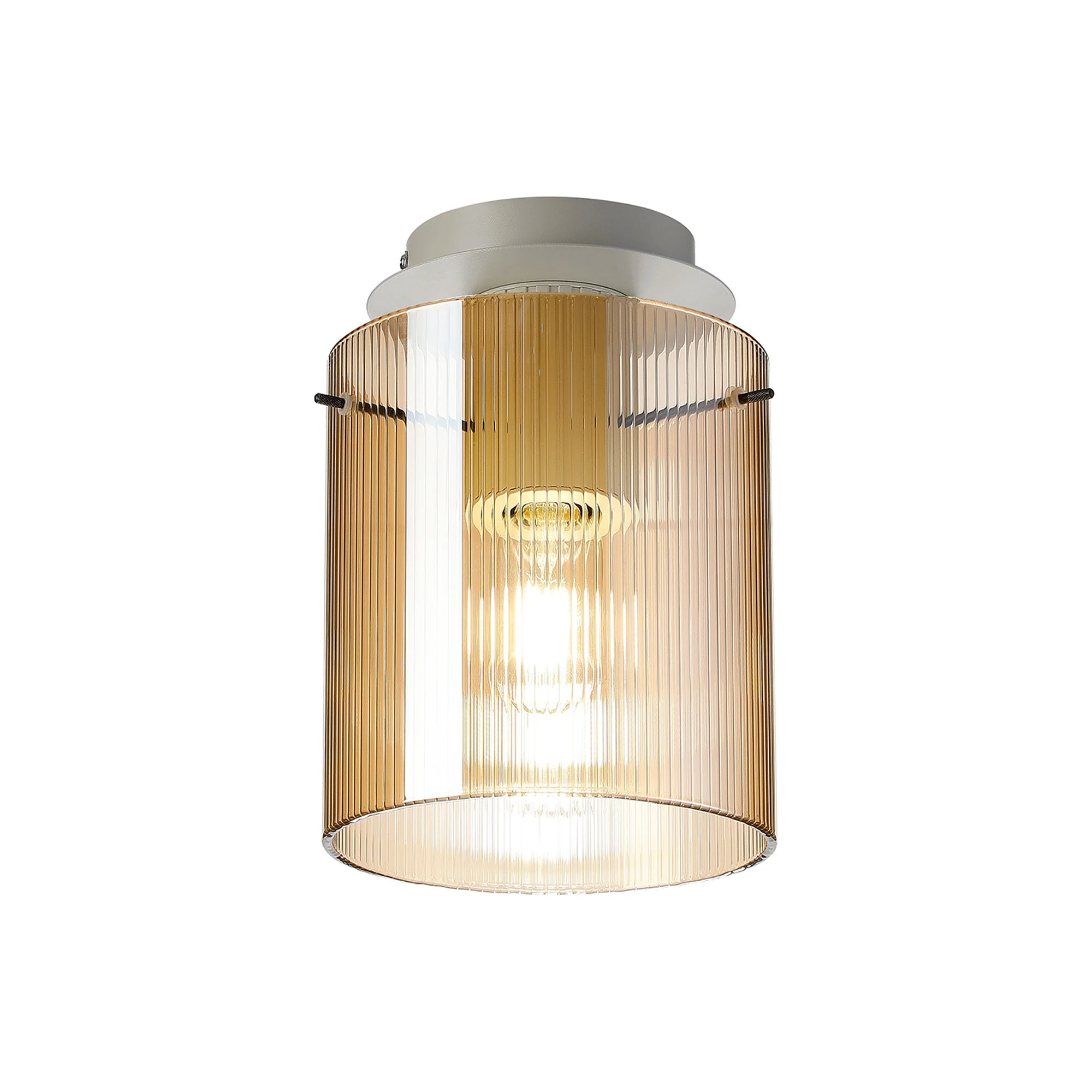 Hailey 1Lt Flush Fitting Narrow Line Glass - Various Colours - Image 7