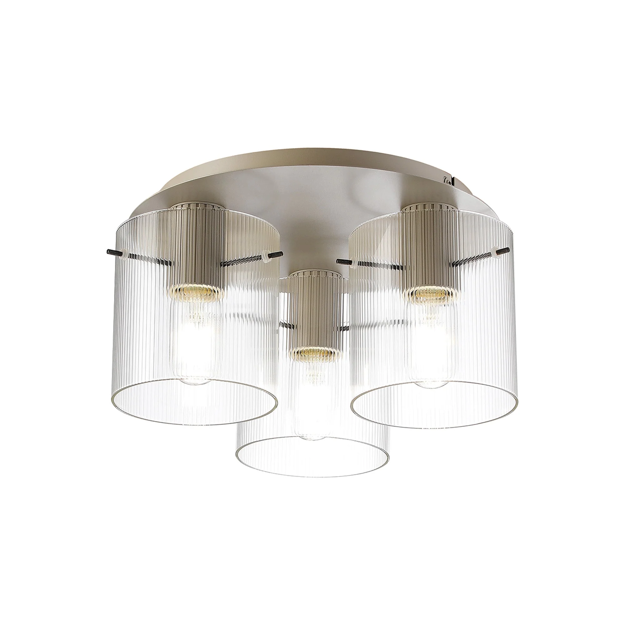 Hailey 3Lt Flush Fitting Narrow Line Glass - Various Colours - Image 2