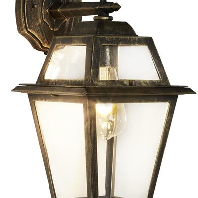 NEW ORLEANS UP/DOWN OUTDOOR DOWNLIGHT - BLACK GOLD, CLEAR GLASS, IP44 - Image 4