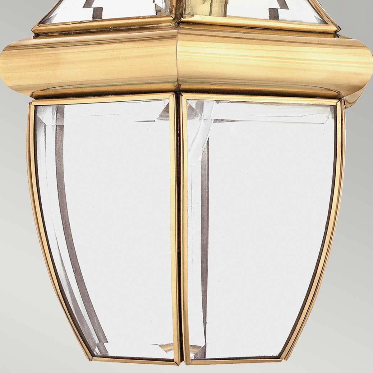 Newbury 1/2Lt Chain Lantern - Lacquered Polished Brass/Lacquered Aged Copper IP23 E27 - Image 10