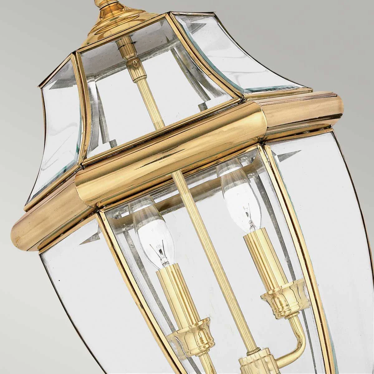 Newbury 1/2Lt Chain Lantern - Lacquered Polished Brass/Lacquered Aged Copper IP23 E27 - Image 16