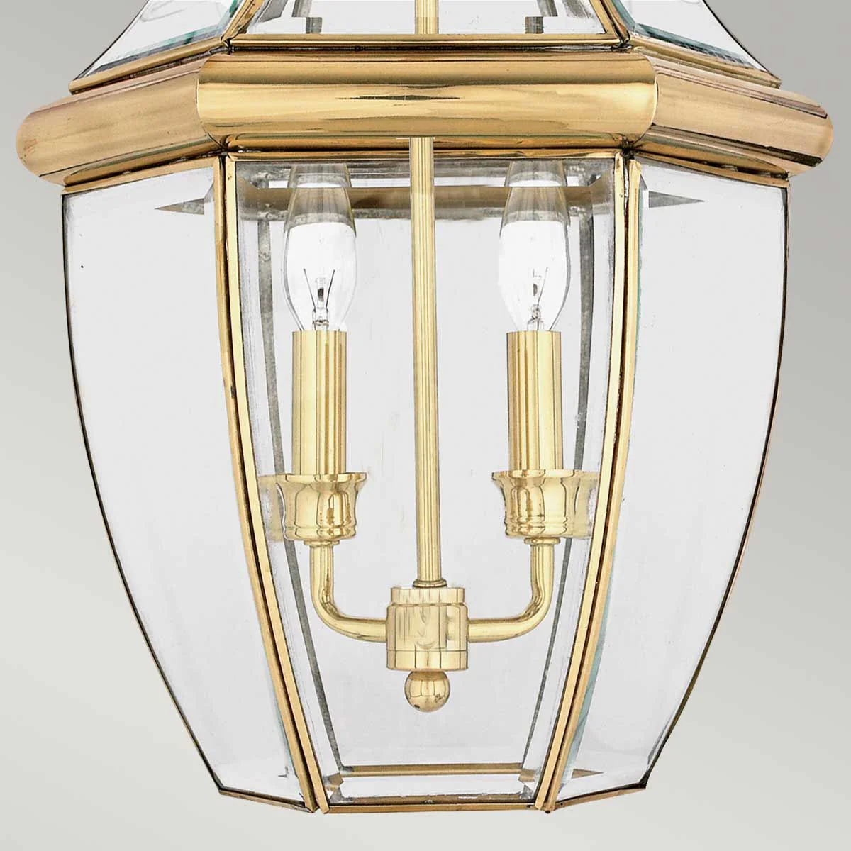 Newbury 1/2Lt Chain Lantern - Lacquered Polished Brass/Lacquered Aged Copper IP23 E27 - Image 17
