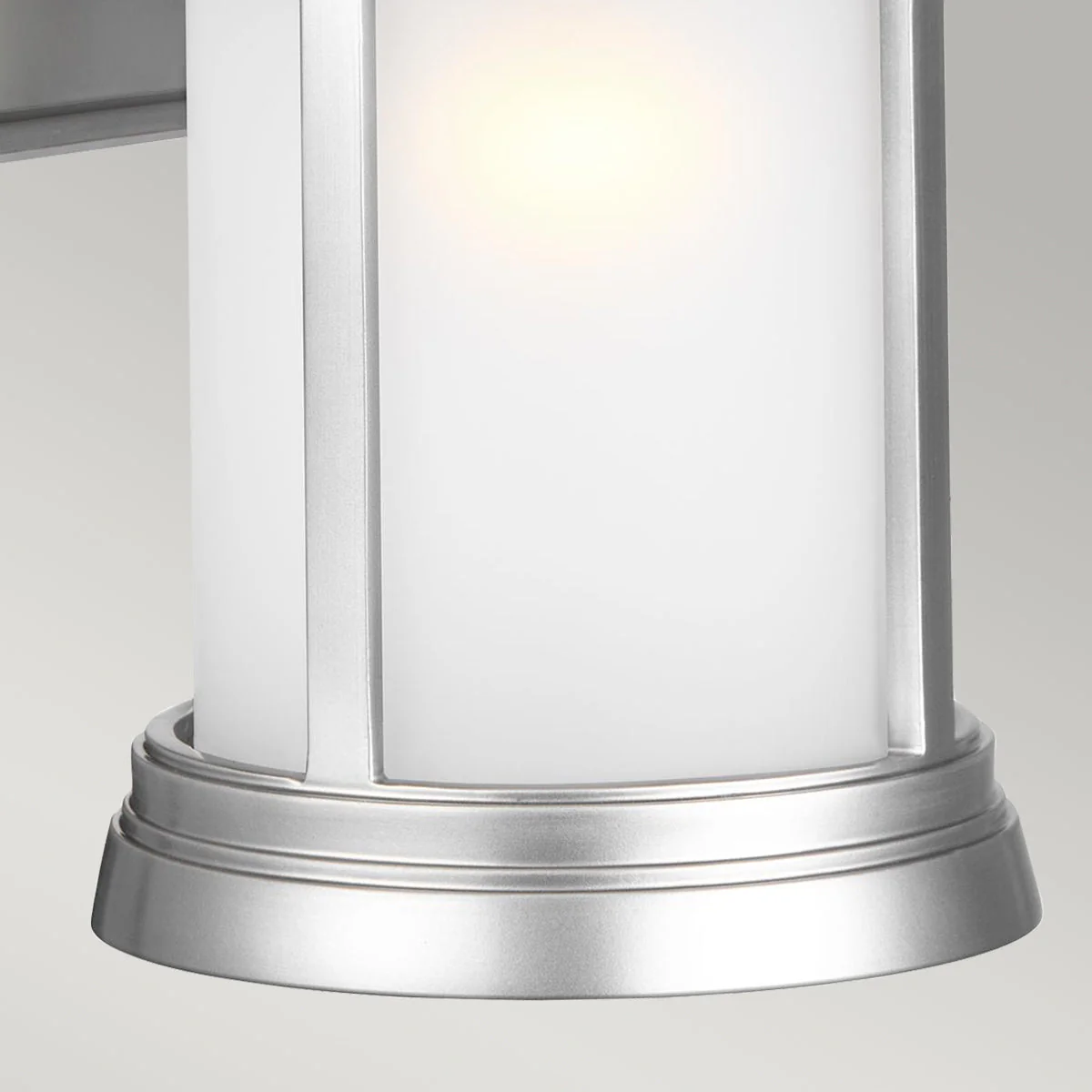 Newport Small/Medium Wall Lantern – Antique Bronze/Brushed Steel Finish - Image 13