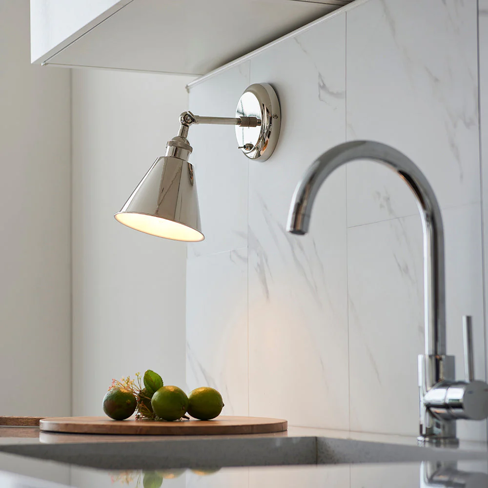 Niche Wall Light - Nickel E14 - Image 4