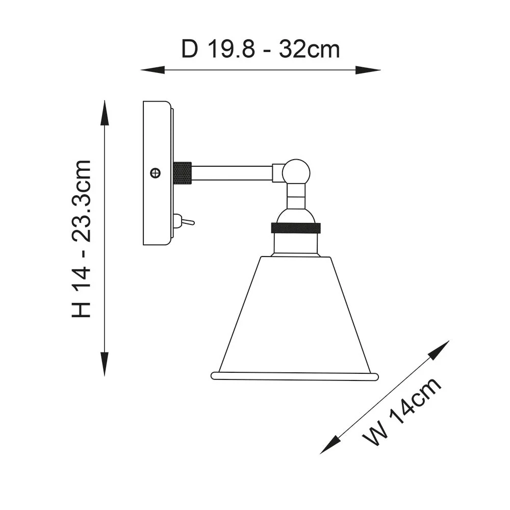 Niche Wall Light - Nickel E14 - Image 8