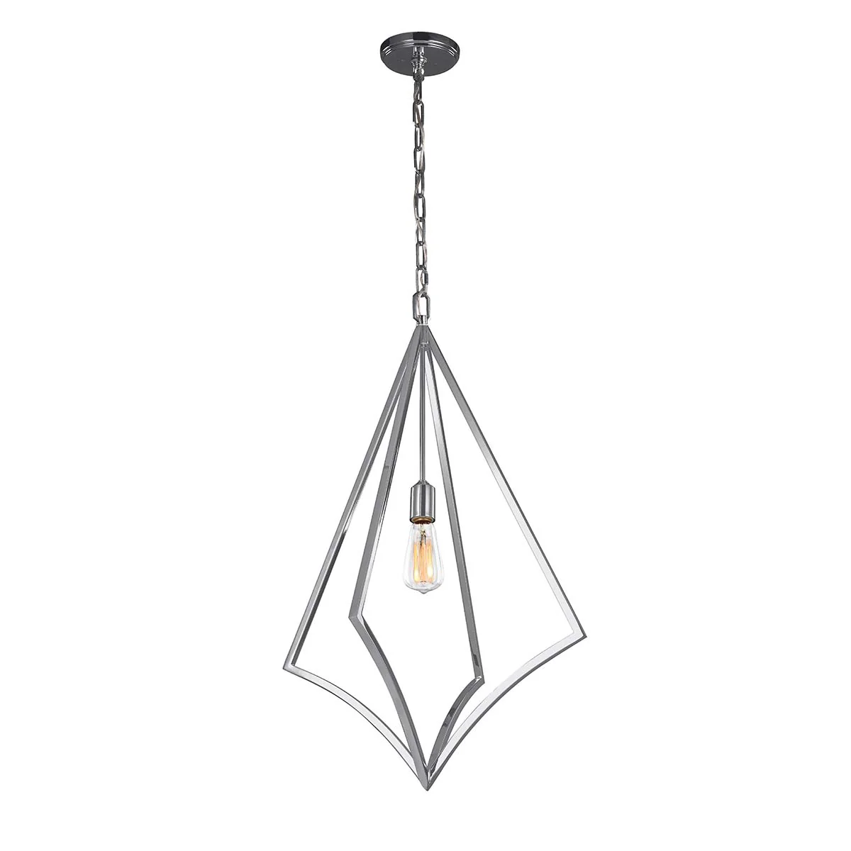 Nico 1 Light Pendant - Brass - Image 2