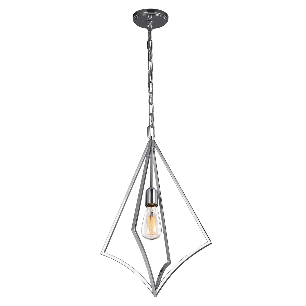 Nico 1 Light Pendant - Brass - Image 5