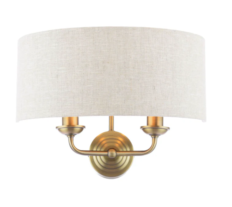 Sorrento 2 Light Wall Light In Various Finishes - Image 12