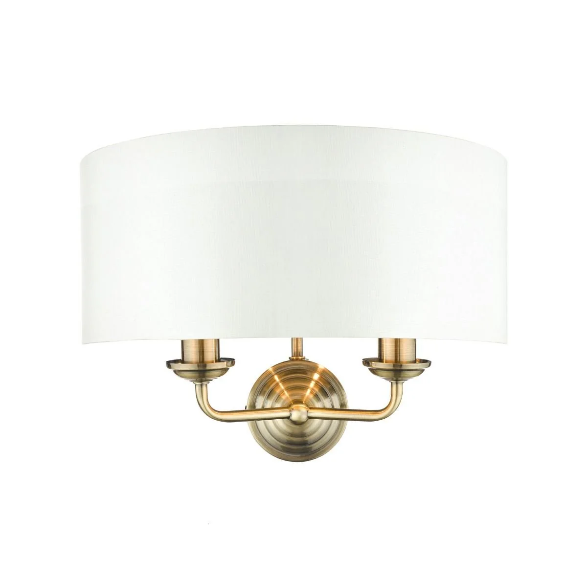 Sorrento 2 Light Wall Light In Various Finishes - Image 4