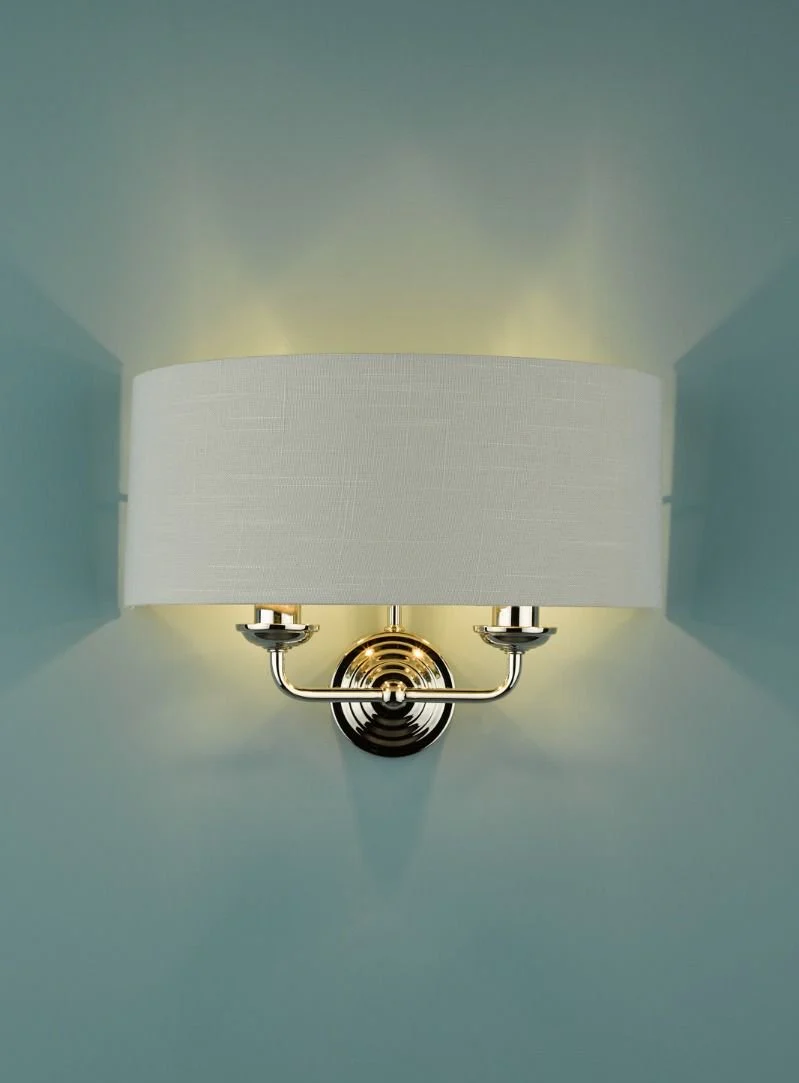 Sorrento 2 Light Wall Light In Various Finishes - Image 7
