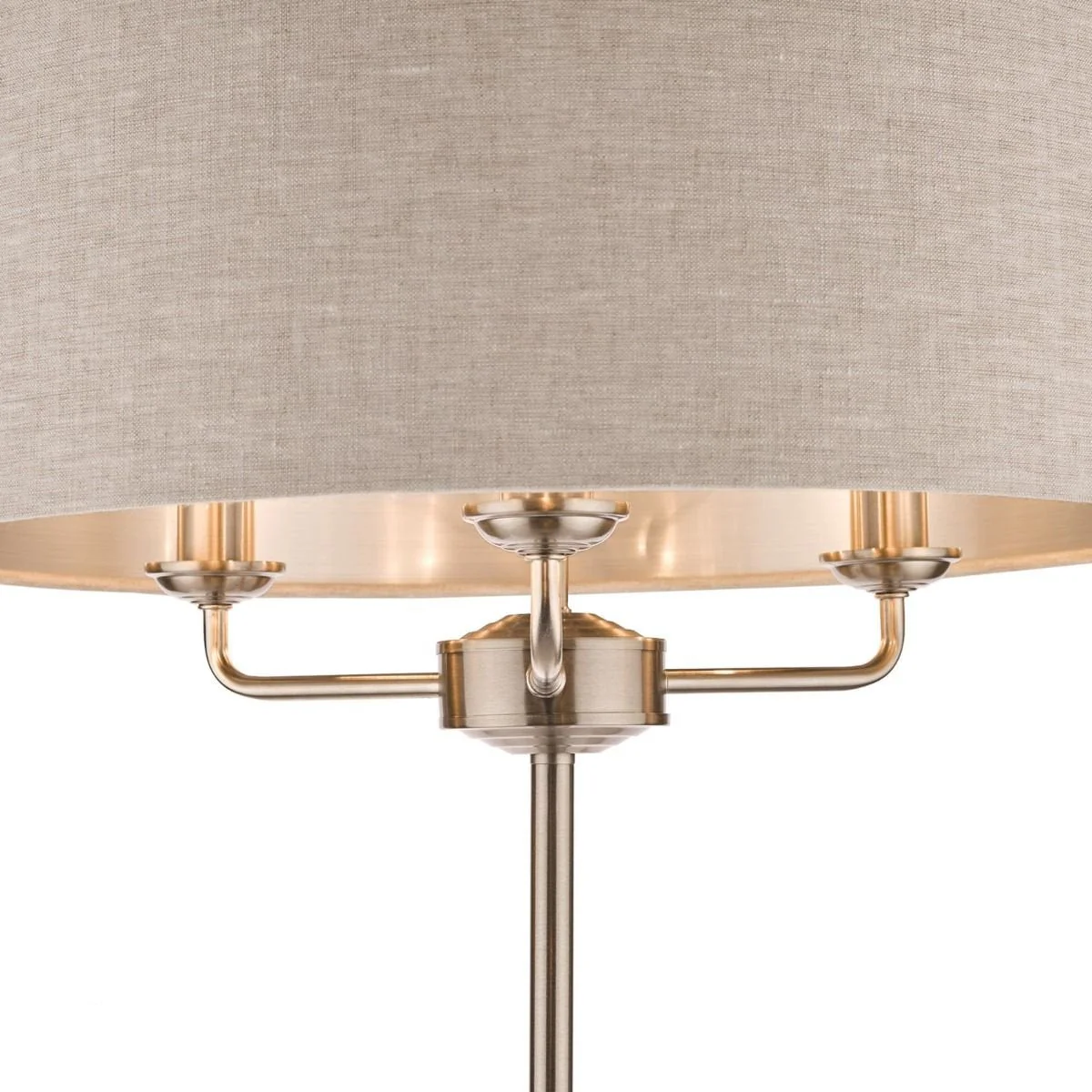 Sorrento 3 Light Classic Floor Lamp In Various Finishes - Image 2
