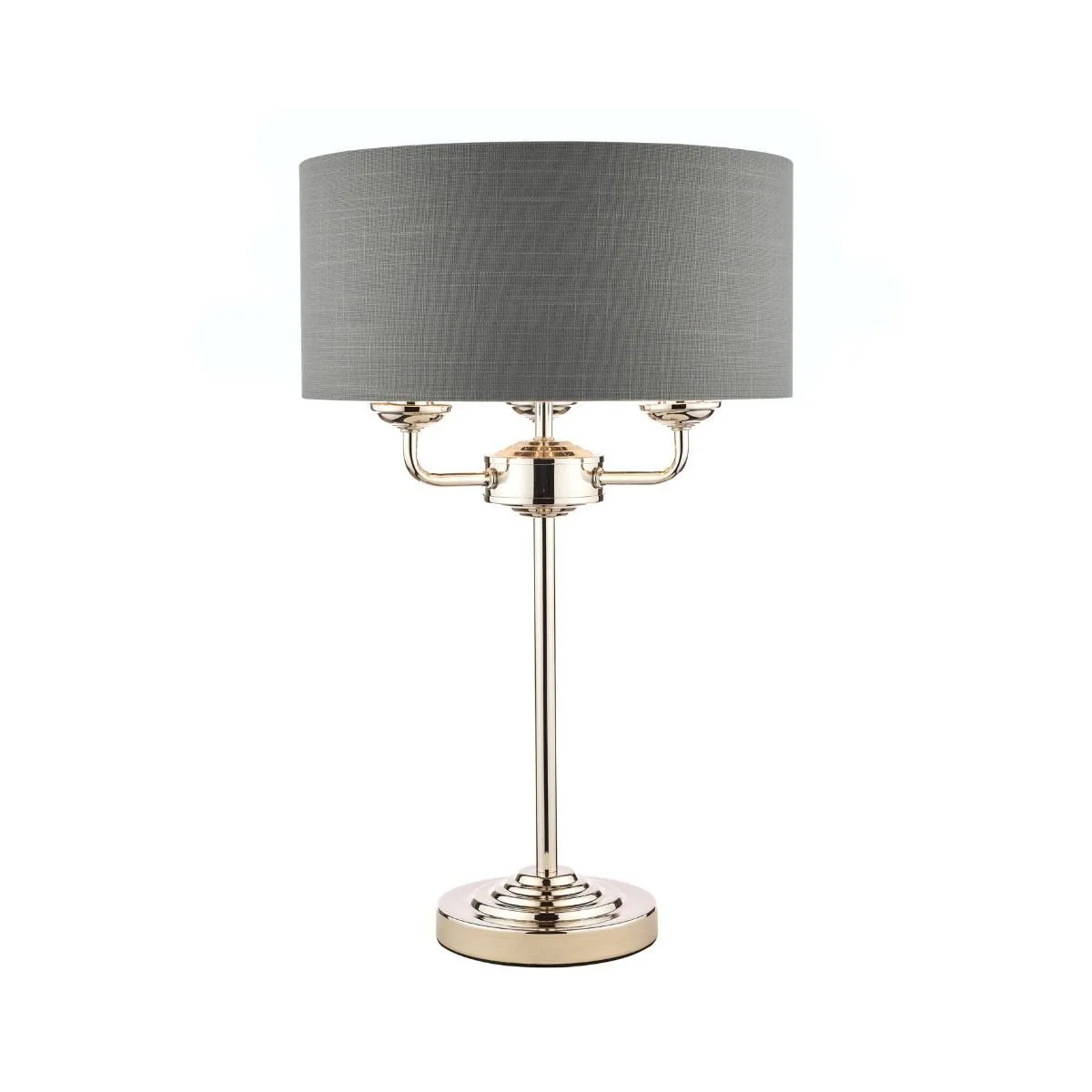 Sorrento 3 Light Table Lamp In Various Finishes - Image 4