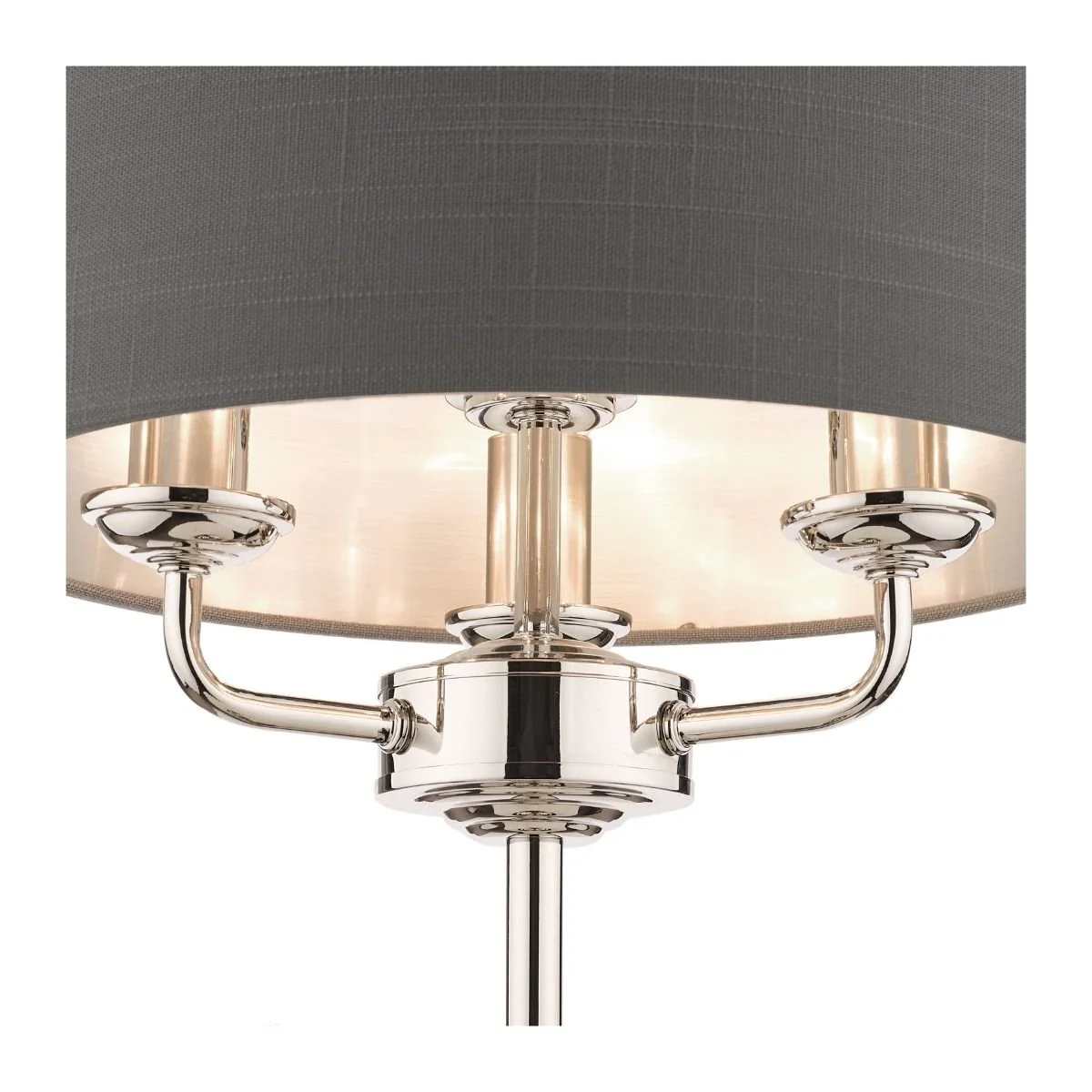 Sorrento 3 Light Table Lamp In Various Finishes - Image 5