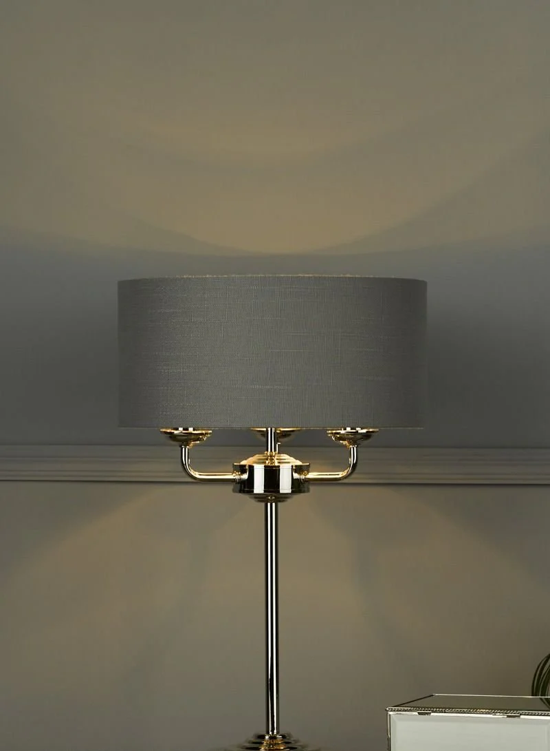 Sorrento 3 Light Table Lamp In Various Finishes - Image 6