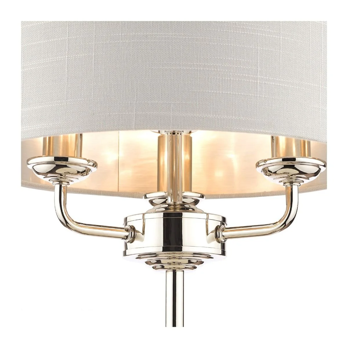 Sorrento 3 Light Table Lamp In Various Finishes - Image 8