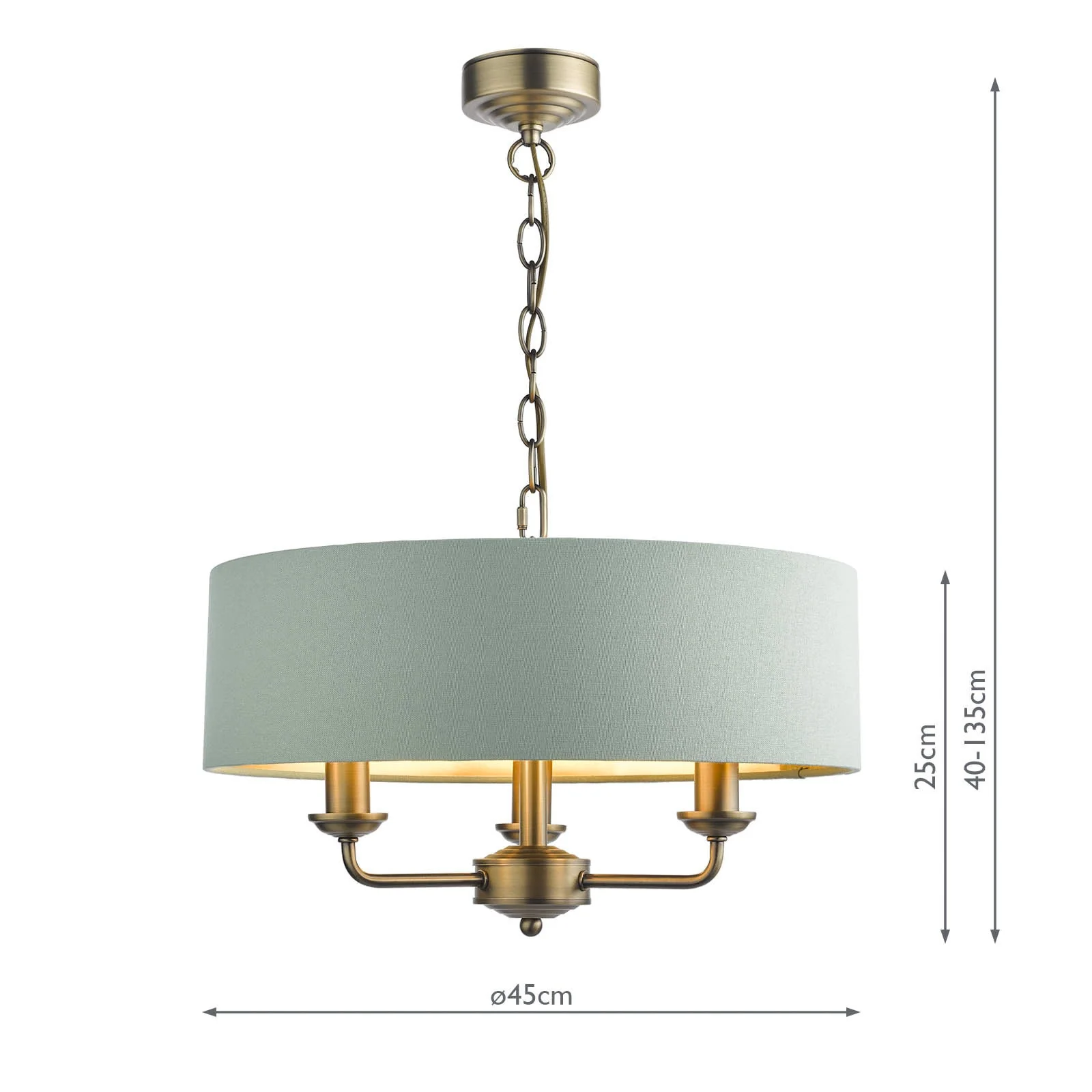 Sorrento 3/6Lt Pendant Various Finishes - Image 10