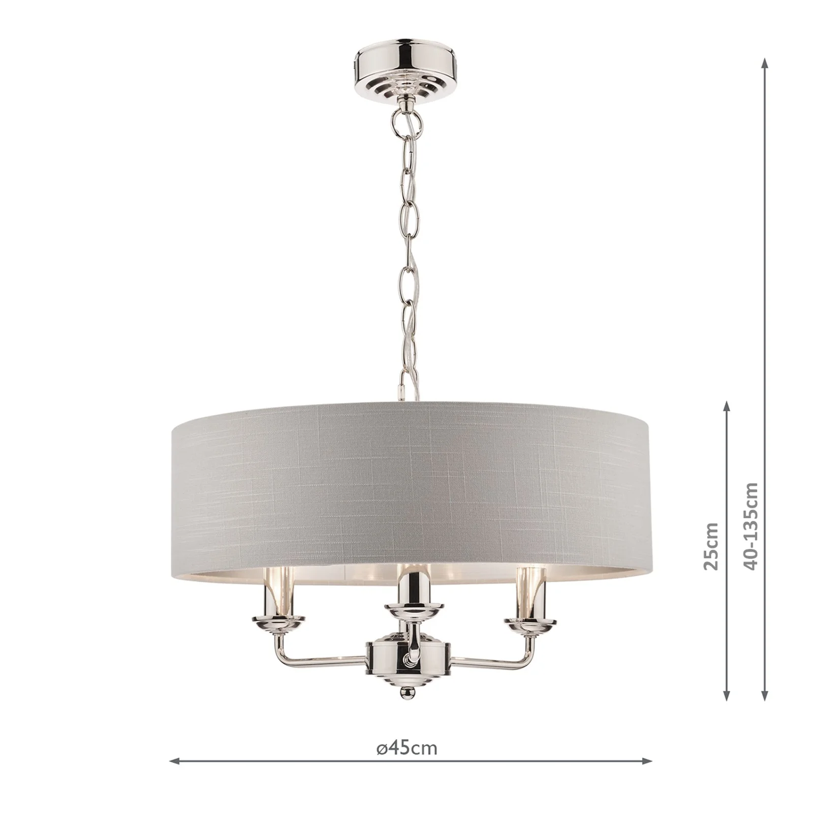 Sorrento 3/6Lt Pendant Various Finishes - Image 14