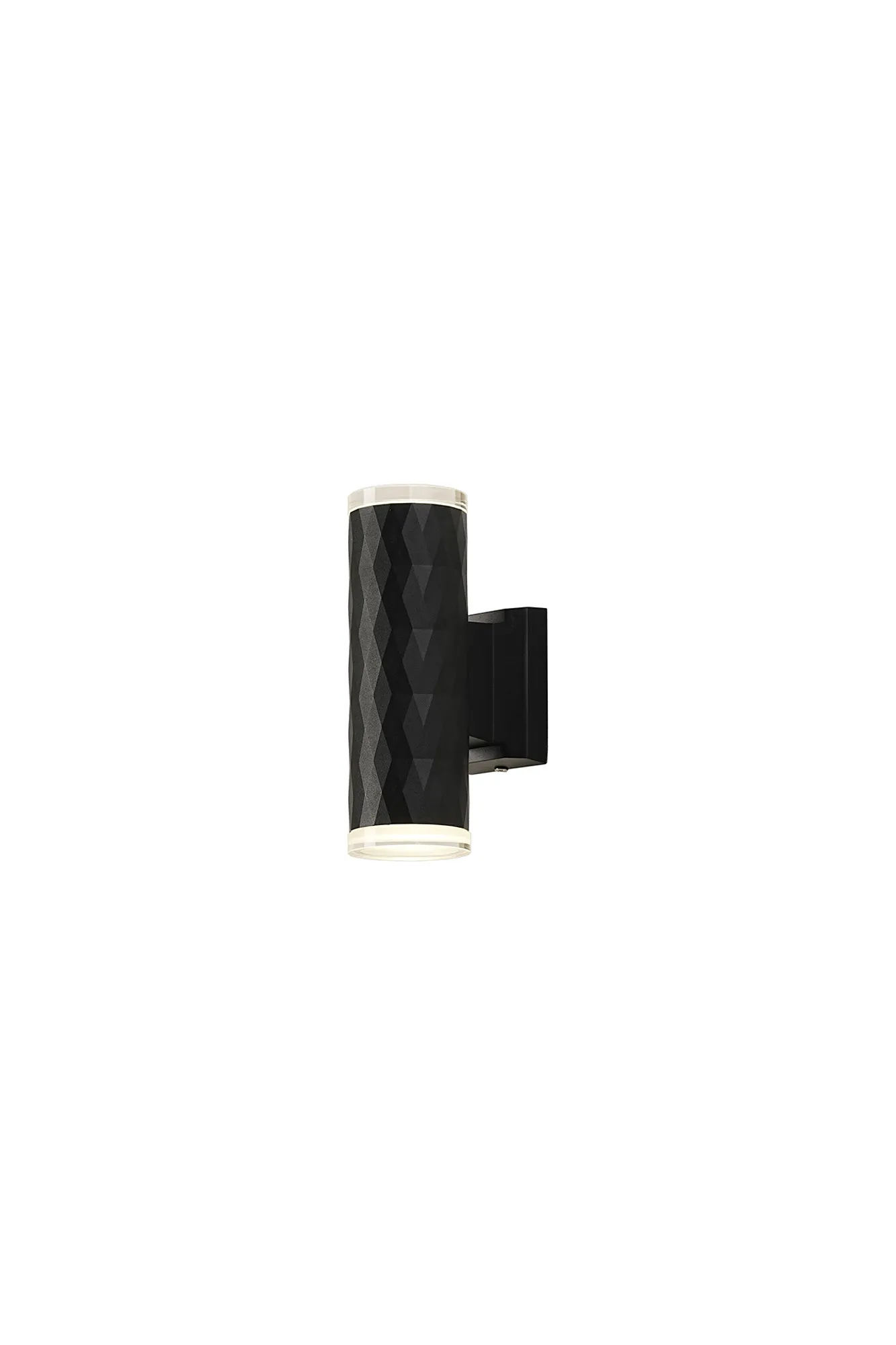 Nightingale IP54 GU10 Diamond Up/Down Wall Light - Bubble Shades - Image 7