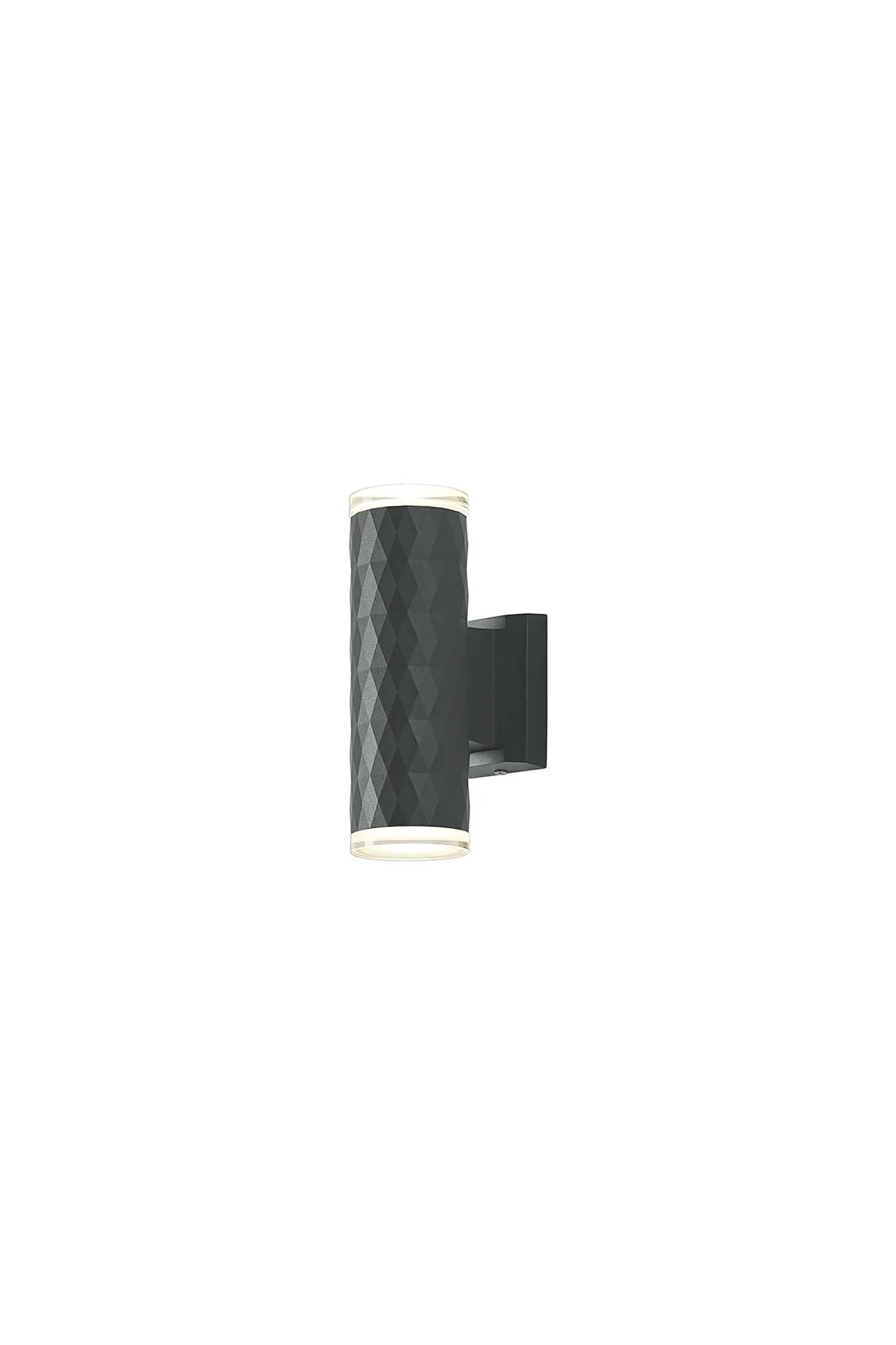 Nightingale IP54 GU10 Diamond Up/Down Wall Light - Various Shades - Image 2
