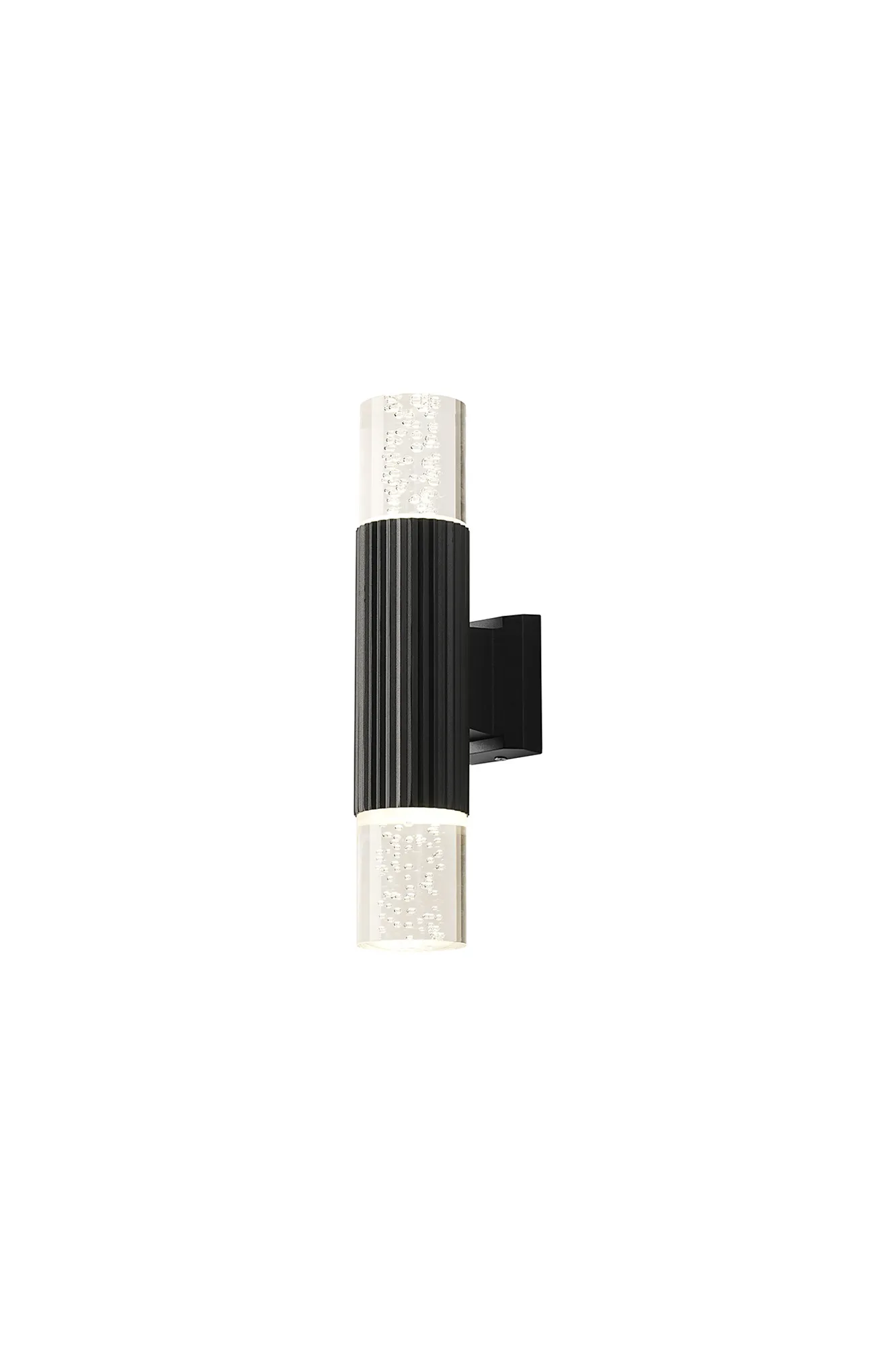 Nightingale IP54 GU10 Line Frame Up/Down Wall Light - Bubble Shades - Image 2