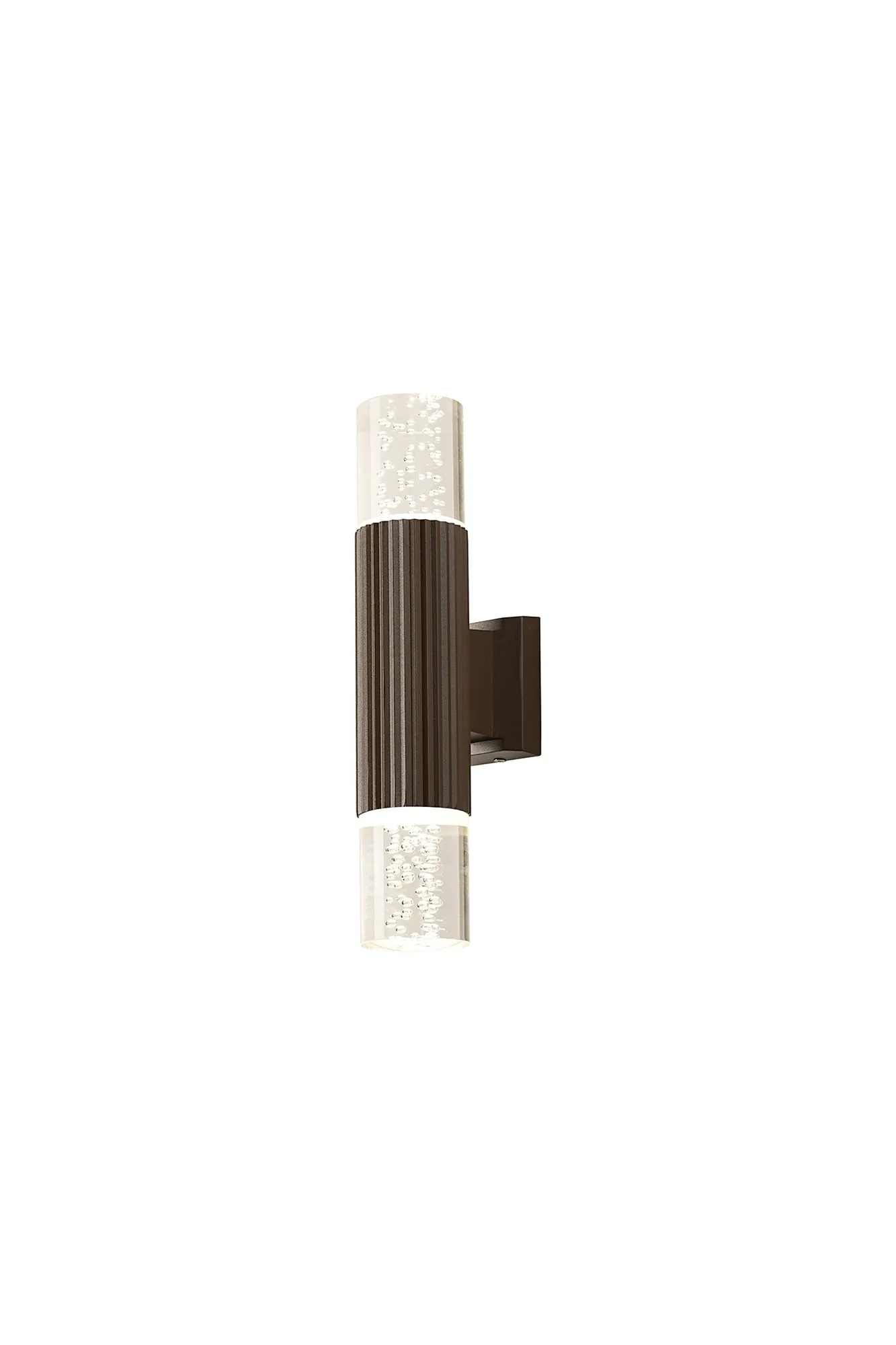 Nightingale IP54 GU10 Line Frame Up/Down Wall Light - Bubble Shades - Image 4