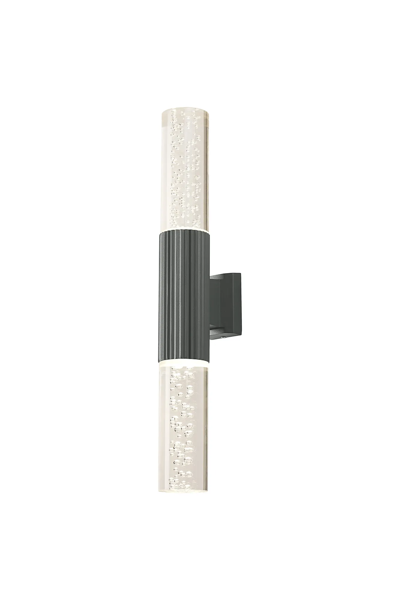 Nightingale IP54 GU10 Line Frame Up/Down Wall Light - Bubble Shades - Image 5