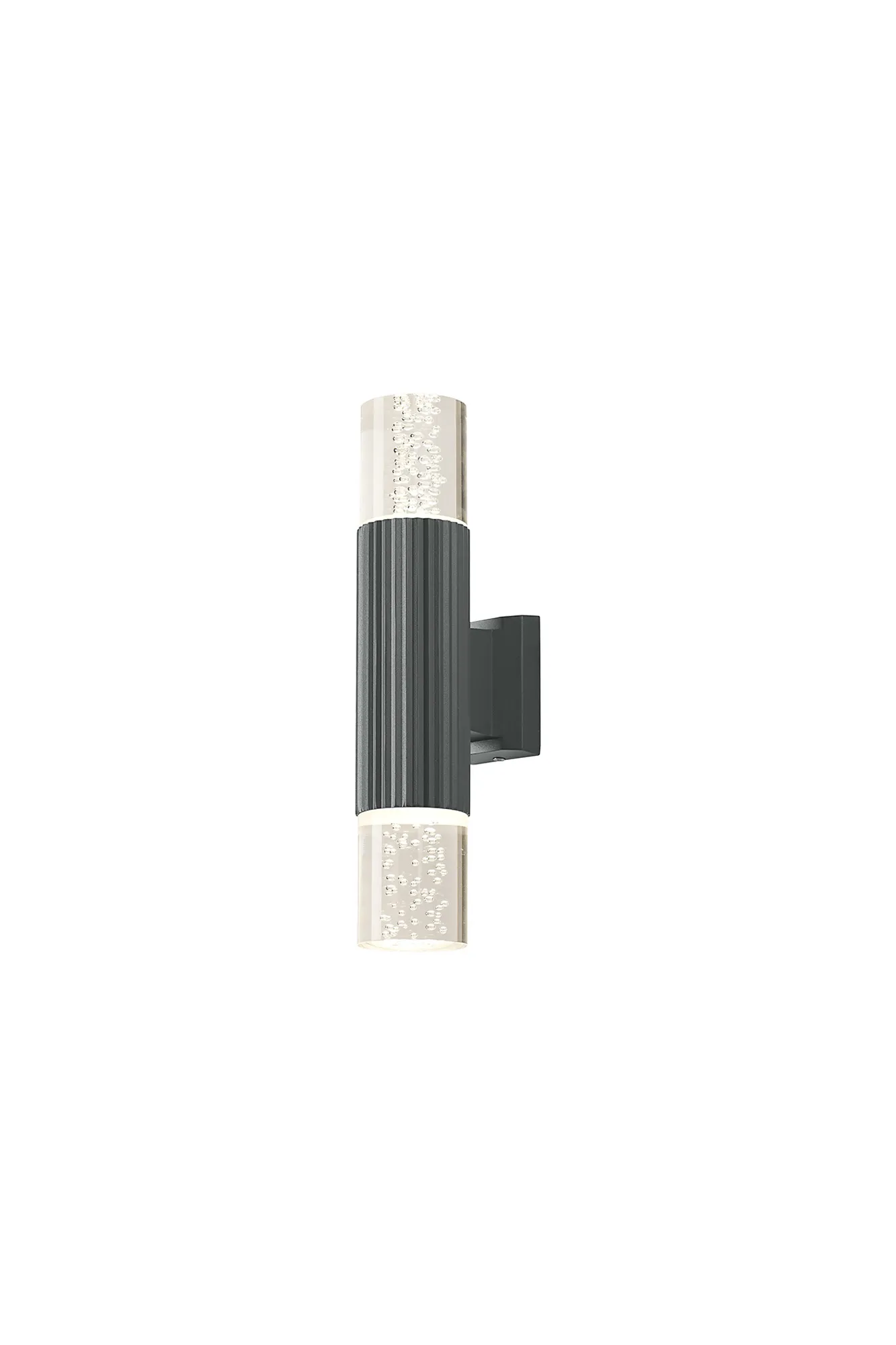Nightingale IP54 GU10 Line Frame Up/Down Wall Light - Bubble Shades - Image 6