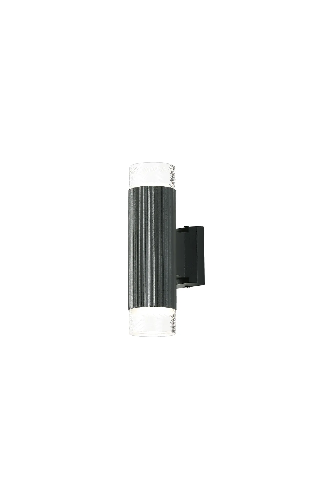 Nightingale IP54 GU10 Line Frame Up/Down Wall Light - Diagonal Shades - Image 3